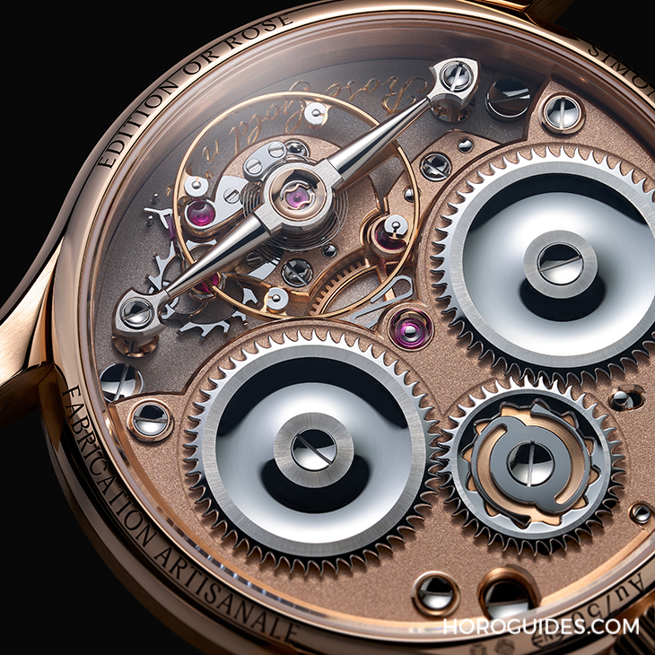 SIMON BRETTE - SIMON BRETTE - （CHRONOMÈTRE ARTISANS ROSE GOLD） - 細節進化！新銳獨立製錶師Simon Brette旋風又起，推出黑金新作Chronomètre Artisans Rose