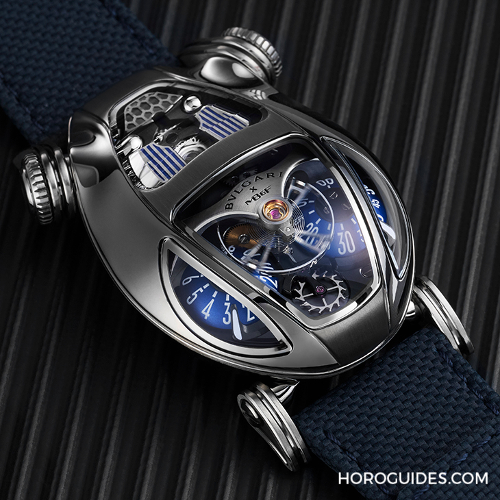 MB&F - LEGACY MACHINES - 104057 - 經典魅惑象徵變身為科幻時間機器,BVLGARI x MB&F Serpenti腕錶的大膽奇想