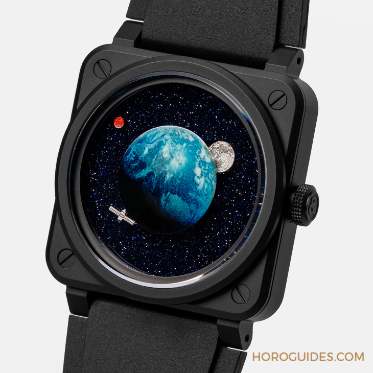 BELL & ROSS - CONCEPT - BR03A-EMM-CE/SRB - 讓時間在宇宙間運行！BELL & ROSS以BR-03 Astro限量版探索星際
