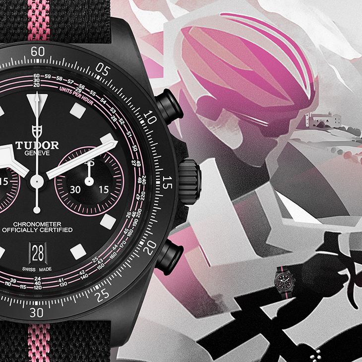 TUDOR - PELAGOS - M25827KNRS-0001 - 向粉紅戰衣致敬!TUDOR帝舵表推出限量Pelagos FXD Chrono「粉紅款」腕錶