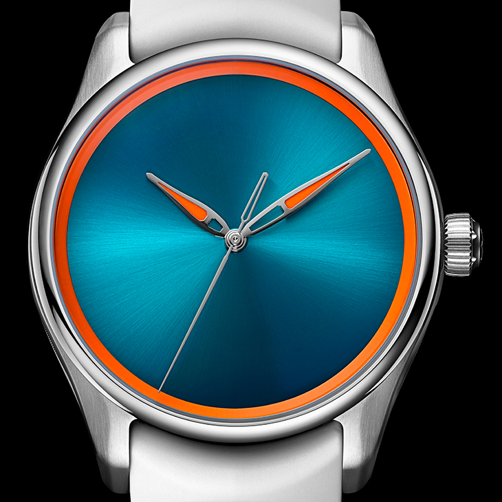 H. MOSER & CIE - PIONEER - 3201-1202 - 色彩衝擊的極限操作:H. Moser開拓者Spiced Aqua系列亮相