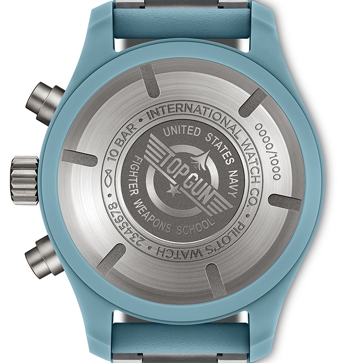 IWC - PILOT - IW389409 - IWC淺藍陶瓷來襲：TOP GUN Miramar飛行員系列海軍空戰部隊計時碼錶雙版本