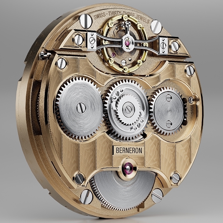 BERNERON - QUANTIEME - Quantieme Annuel silver - 從 Mirage 到年曆:獨立製錶新秀Berneron 的突破新作