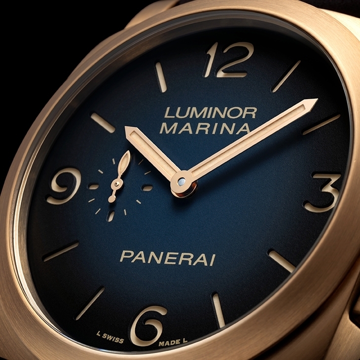 PANERAI - LUMINOR MARINA - PAM01678 - 青銅美學再進化!PANERAI Luminor Marina PAM01678承載海洋回憶