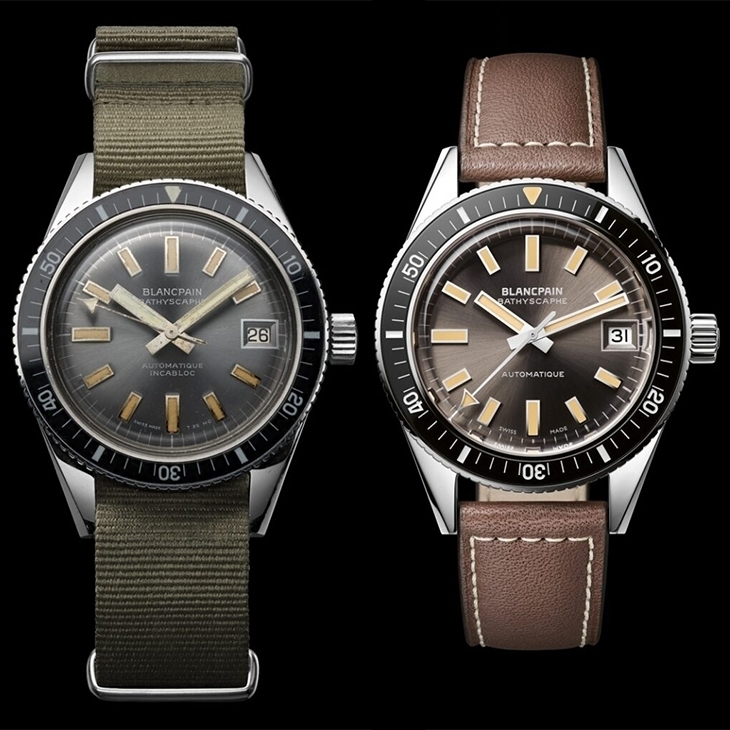 BLANCPAIN - FIFTY FATHOMS - 5903 1110 063A -  寶珀 Bathyscaphe 七十週年限量版：37.4毫米重現1968年經典比例