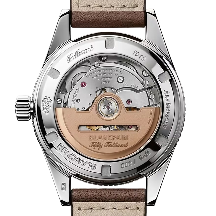BLANCPAIN - FIFTY FATHOMS - 5903 1110 063A -  寶珀 Bathyscaphe 七十週年限量版：37.4毫米重現1968年經典比例