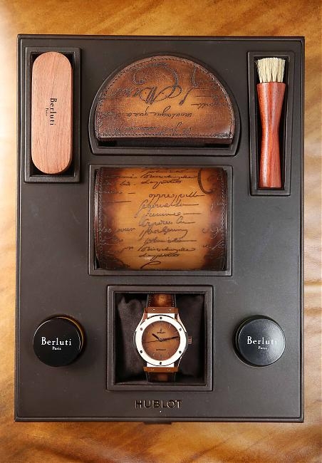 HUBLOT - HUBLOT 攜手BERLUTI 融合藝術