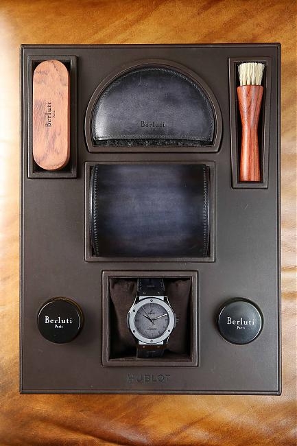 HUBLOT - HUBLOT 攜手BERLUTI 融合藝術