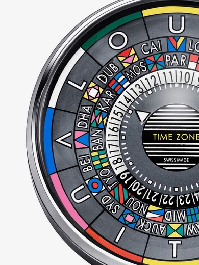 LOUIS VUITTON - LV Escale Time Zone桌鐘新登場
