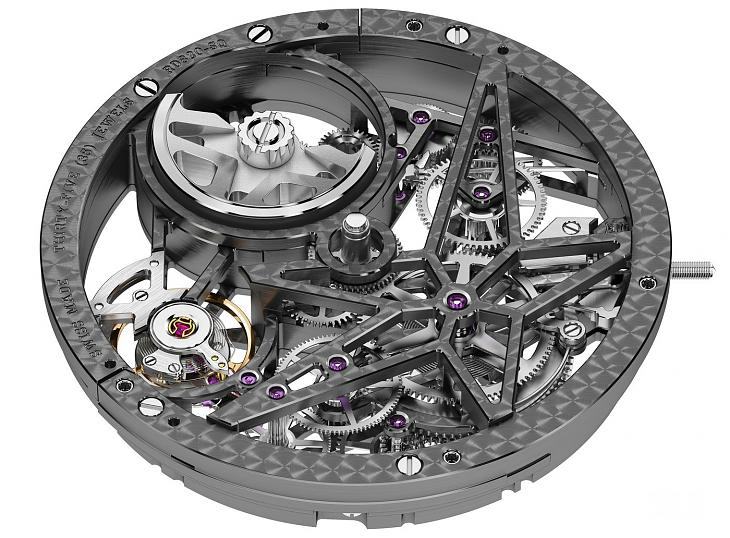 ROGER DUBUIS - ROGER DUBUIS Excalibur自動上鏈鏤空系列 碳纖維新登場