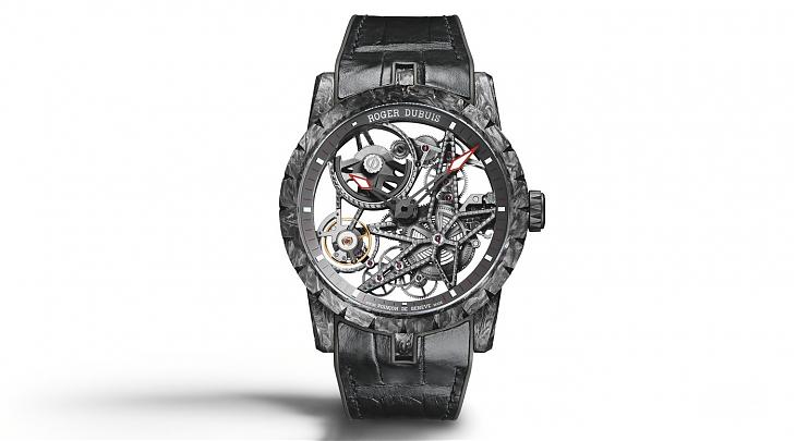 ROGER DUBUIS - ROGER DUBUIS Excalibur自動上鏈鏤空系列 碳纖維新登場