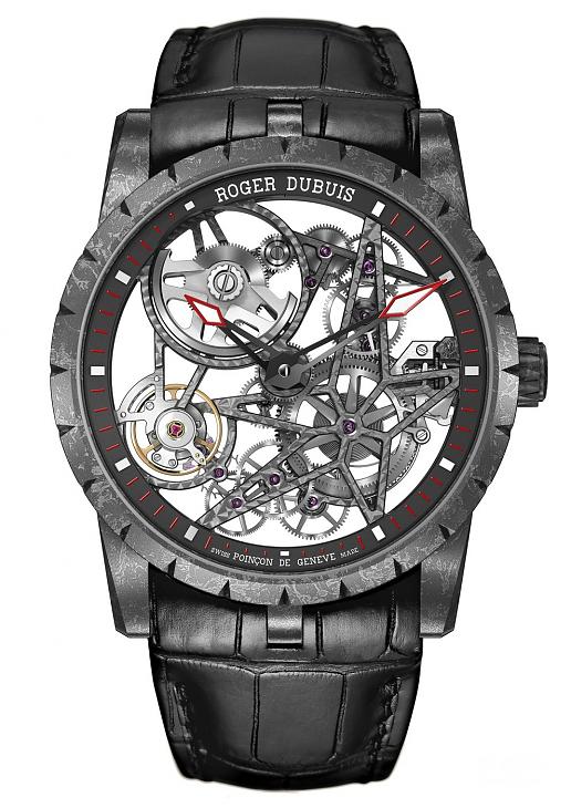 ROGER DUBUIS - ROGER DUBUIS Excalibur自動上鏈鏤空系列 碳纖維新登場