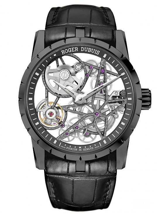 ROGER DUBUIS - ROGER DUBUIS Excalibur自動上鏈鏤空系列 碳纖維新登場