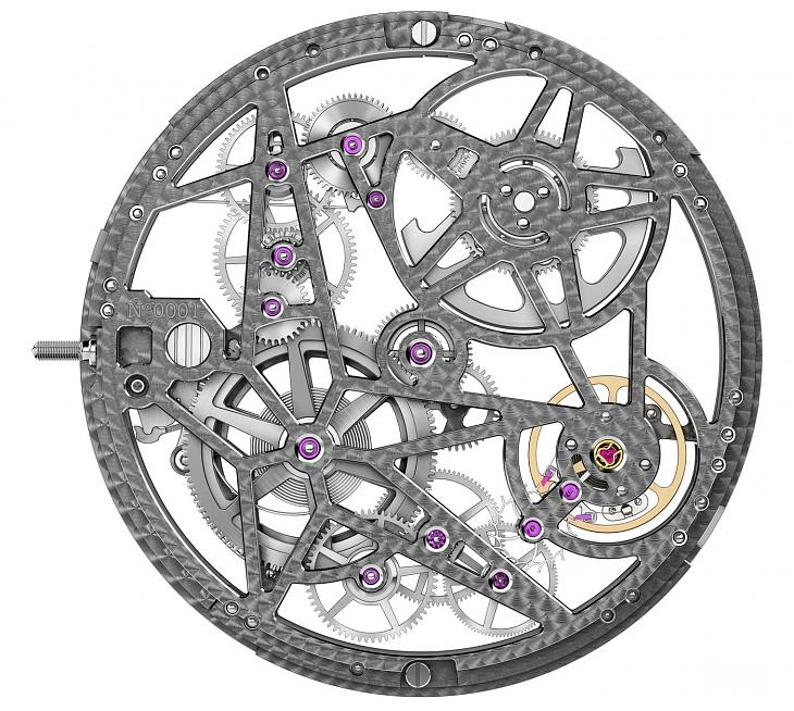 ROGER DUBUIS - ROGER DUBUIS Excalibur自動上鏈鏤空系列 碳纖維新登場