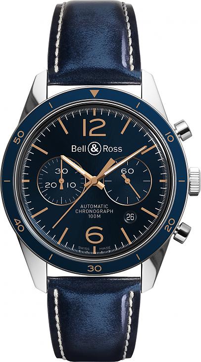 BELL & ROSS - BELL & ROSS 海軍風 「帥」性時刻