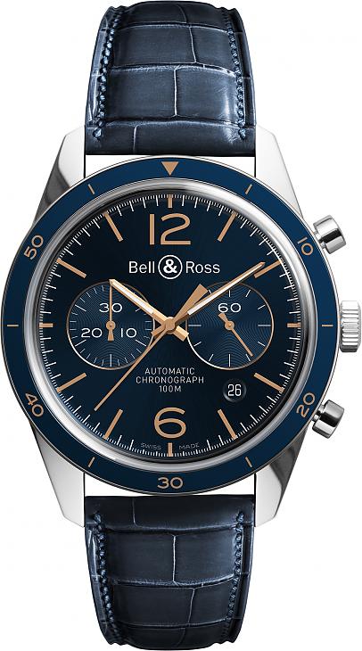 BELL & ROSS - BELL & ROSS 海軍風 「帥」性時刻