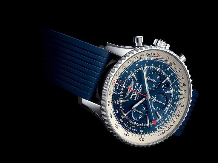 BREITLING - NAVITIMER - BREITLING Navitimer GMT 藍極光限量版