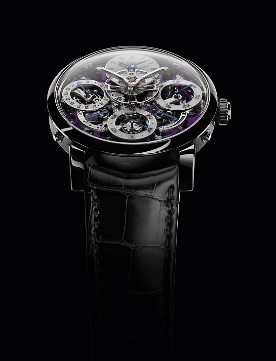 MB&F - MB&F Legacy Machine 全新白金款 夢幻紫灰