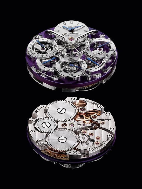 MB&F - MB&F Legacy Machine 全新白金款 夢幻紫灰