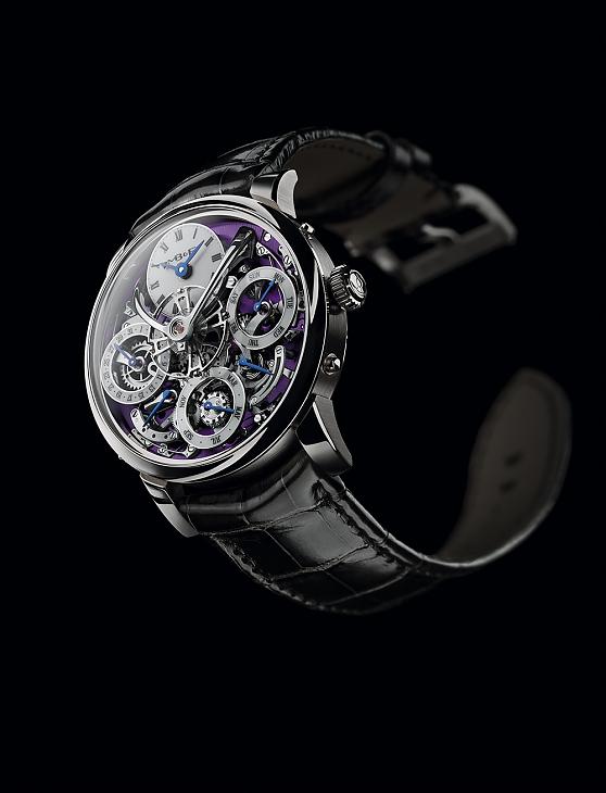 MB&F - MB&F Legacy Machine 全新白金款 夢幻紫灰