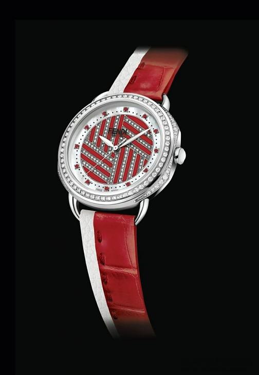 FENDI - 華麗珠寶也能告訴妳現在幾點?! FENDI Selleria限量腕錶