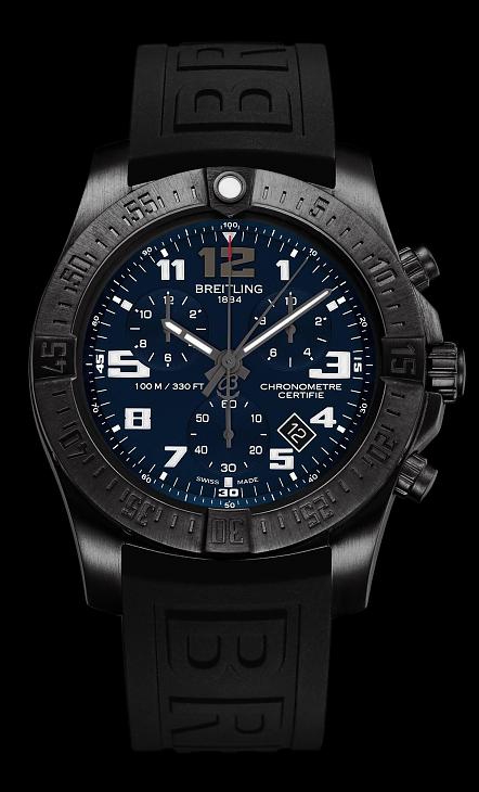BREITLING - BREITLING 「鈦」空計時進化錶夜間任務版