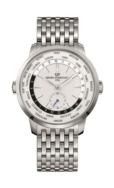 GIRARD-PERREGAUX - 1966 - 不只是dress watch更有實用的世界時間控制功能 GP WW.TC