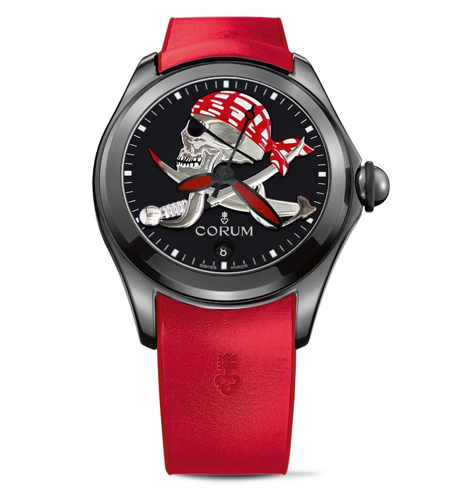 CORUM - 海盜錶?! CORUM Bubble Pirate與Bubble Red Skull 騷紅現身