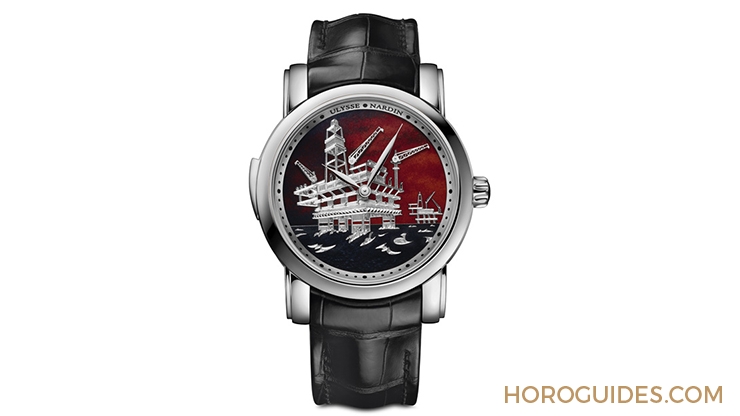ULYSSE NARDIN - 鎏金 - 黑金鑽油台 雅典三問報時新作