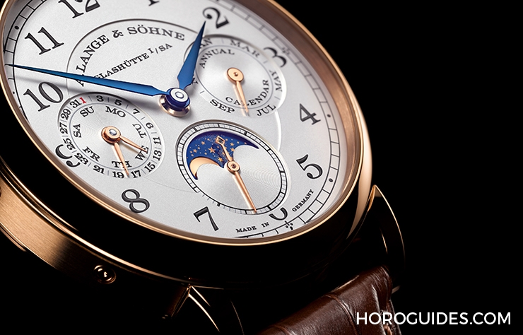 A. LANGE & SÖHNE - 少掉大日曆更順眼 朗格1815年曆錶