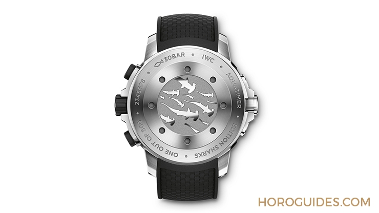 IWC - 一起愛海洋好嗎! IWC Aquatimer限量鯊魚特別版