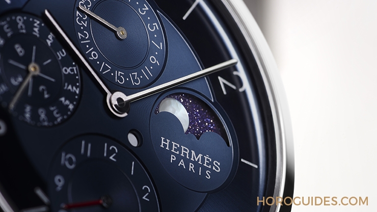 HERMES - Slim dʼHermès - [BASEL] HERMÈS Slim d’Hermès藍面萬年曆