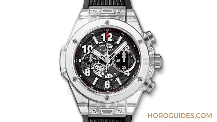HUBLOT - 全透明再也不是遙不可及 HUBLOT Big Bang Unico Sapphire