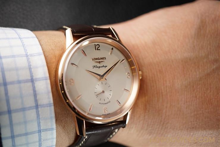 LONGINES - FLAGSHIP - L4.817.6.76.2 - [BASEL] 旗艦60周年 古味才好看