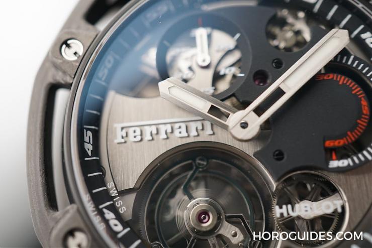 HUBLOT - - - 把法拉利戴上手 宇舶Techframe Ferrari陀飛輪計時碼錶