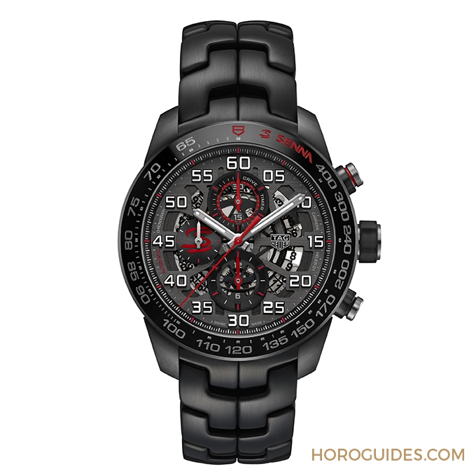 TAG HEUER - CARRERA - CAR2A1L.BA0688 - 霸氣車魂 Heuer 01 Ayrton Senna特別版