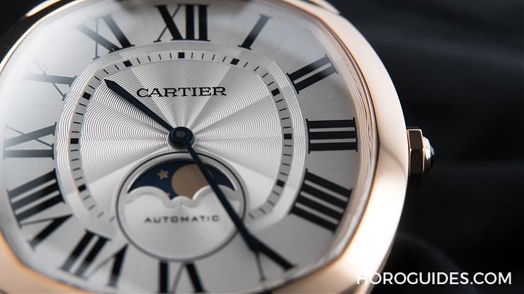 CARTIER - 雙針正裝錶的紳士進階款 卡地亞Drive de Cartier月相錶