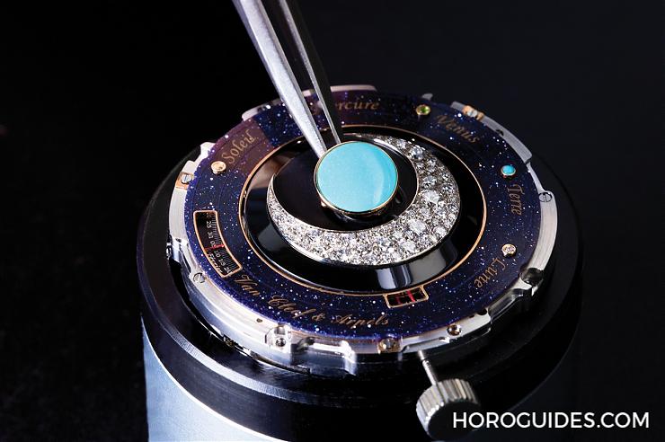 VAN CLEEF & ARPELS - POETIC COMPLICATION - VCARO8R500 - 「詩意」星球 VCA Lady Arpels Planétarium Poetic Complications華麗進階版