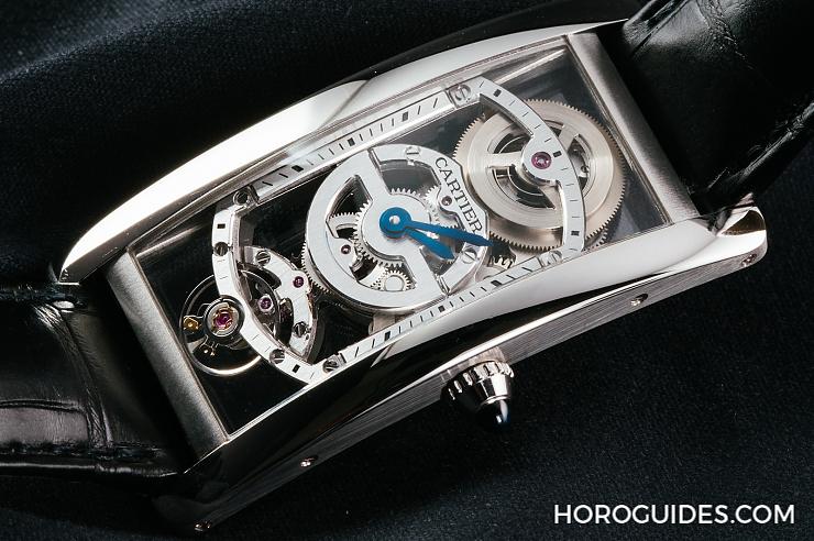 CARTIER - 坦克百年 少見鏤空款登場 CARTIER Tank Cintrée Skeleton