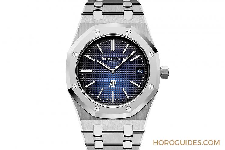 AUDEMARS PIGUET - ROYAL OAK - 15202IP.OO.1240IP.01 - [SIHH 2018]雙材質經典實戴款 愛彼Royal Oak "Jumbo" Extra-Thin
