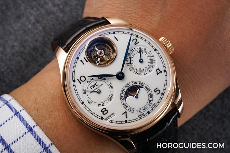 IWC - IWC 150週年 第一只陀飛輪萬年曆 SIHH 2018 Portugieser Perpetual Calendar Tourbillon
