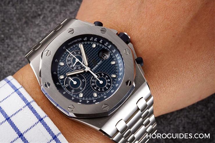 AUDEMARS PIGUET - ROYAL OAK OFFSHORE - 26237ST.OO.1000ST.01 - [SIHH 2018]愛彼ROO 25歲 不鏽鋼藍面復刻款登場