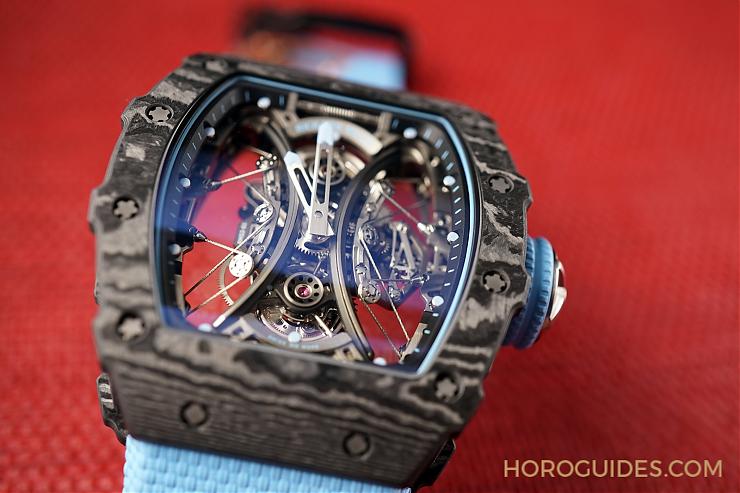 RICHARD MILLE - LIMITED EDITION - RM 53-01 - [SIHH 2018]高速運動的衝擊力也受得住 RICHARD MILLE RM 53-01陀飛輪 