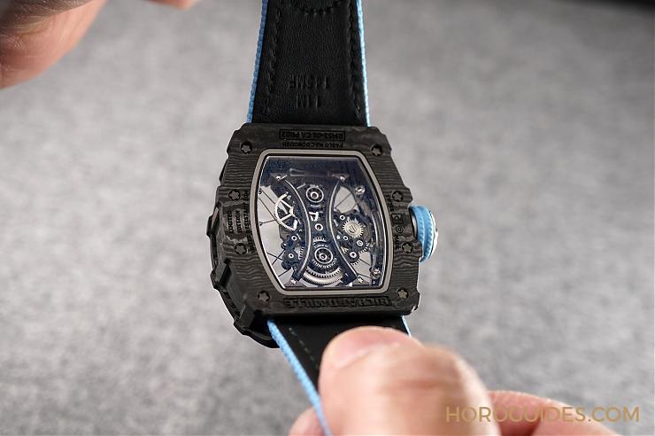 RICHARD MILLE - LIMITED EDITION - RM 53-01 - [SIHH 2018]高速運動的衝擊力也受得住 RICHARD MILLE RM 53-01陀飛輪 