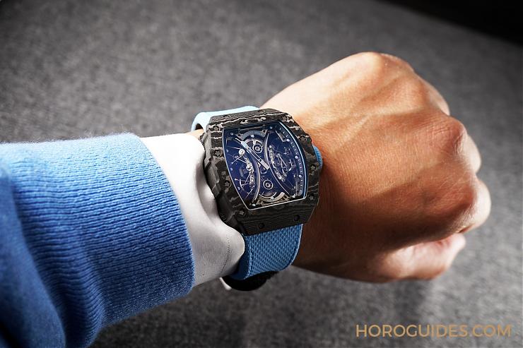 RICHARD MILLE - LIMITED EDITION - RM 53-01 - [SIHH 2018]高速運動的衝擊力也受得住 RICHARD MILLE RM 53-01陀飛輪 