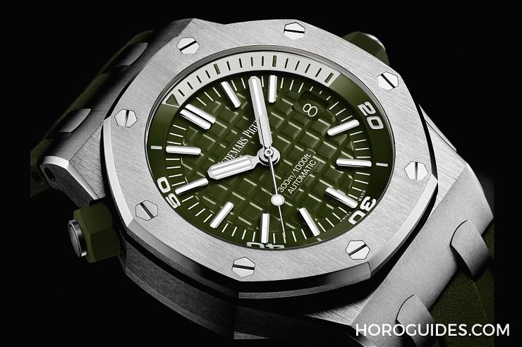 AUDEMARS PIGUET - ROYAL OAK OFFSHORE - 15710ST.OO.A032CA.01 - [SIHH 2018]愛彼熱門款  多彩多色的Royal Oak Offshore Diver又來了！
