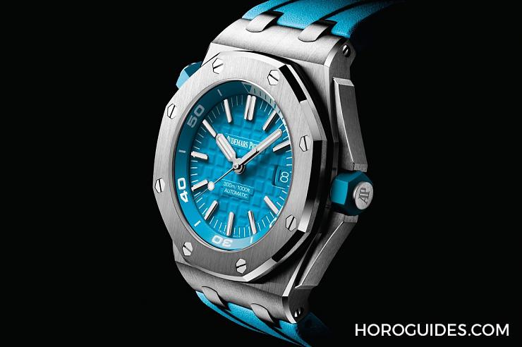 AUDEMARS PIGUET - ROYAL OAK OFFSHORE - 15710ST.OO.A032CA.01 - [SIHH 2018]愛彼熱門款  多彩多色的Royal Oak Offshore Diver又來了！