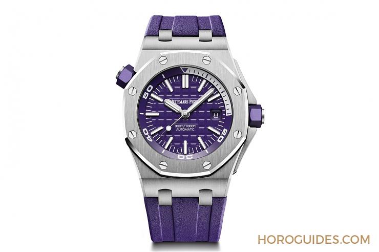 AUDEMARS PIGUET - ROYAL OAK OFFSHORE - 15710ST.OO.A032CA.01 - [SIHH 2018]愛彼熱門款  多彩多色的Royal Oak Offshore Diver又來了！