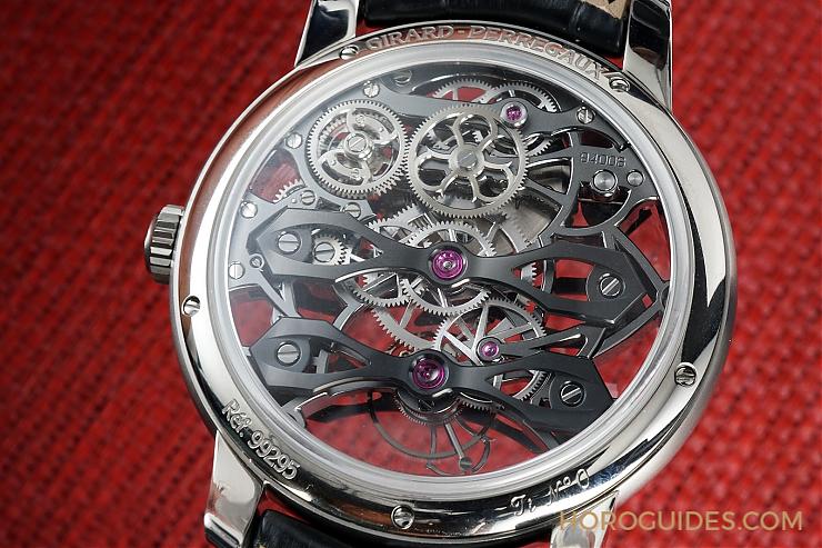 GIRARD-PERREGAUX - HAUTE HORLOGERIE - 99295-21-000-BA6A - [SIHH 2018]通透視感＋雙面錶橋 芝柏表鏤空三鈦橋陀飛輪Neo Tourbillon Skeleton 