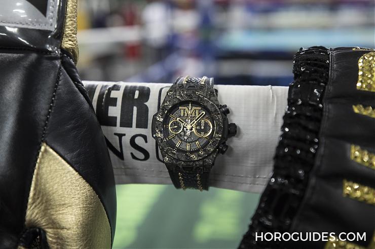 HUBLOT - BIG BANG - 411.VX.1180.PR.0904.TMT18 - 從來沒輸過!拳王就戴這一只 HUBLOT Big Bang Unico TMT